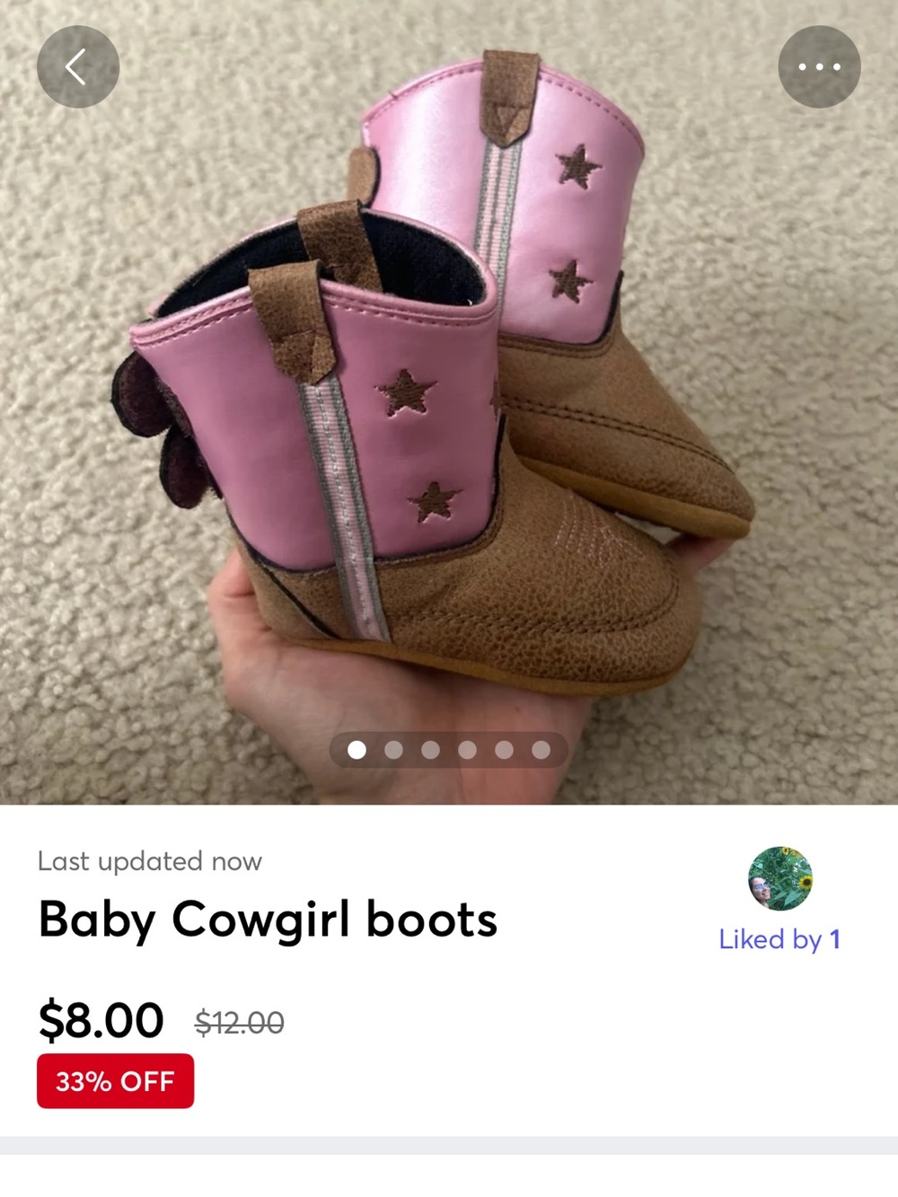 Baby Cowgirl Boots - Picture 7 of 7